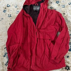 Pacific Trail Men's Red Hooded Jacket